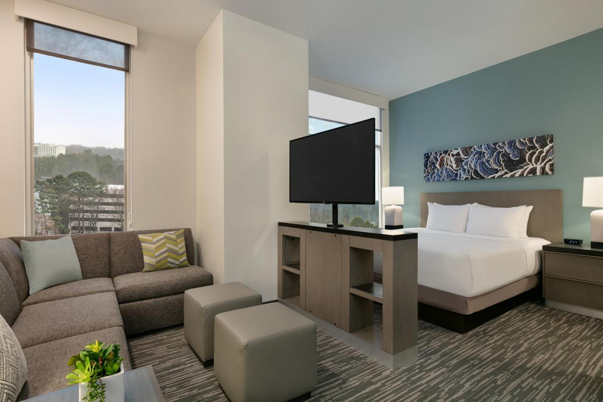 Hyatt House Atlanta Perimeter Center Hotell Sandy Springs Rum bild